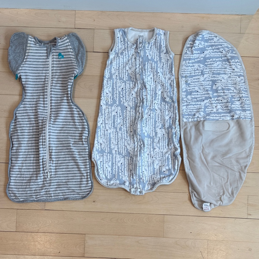 NEST & Love to Dream swaddle up Transition sleeping bag